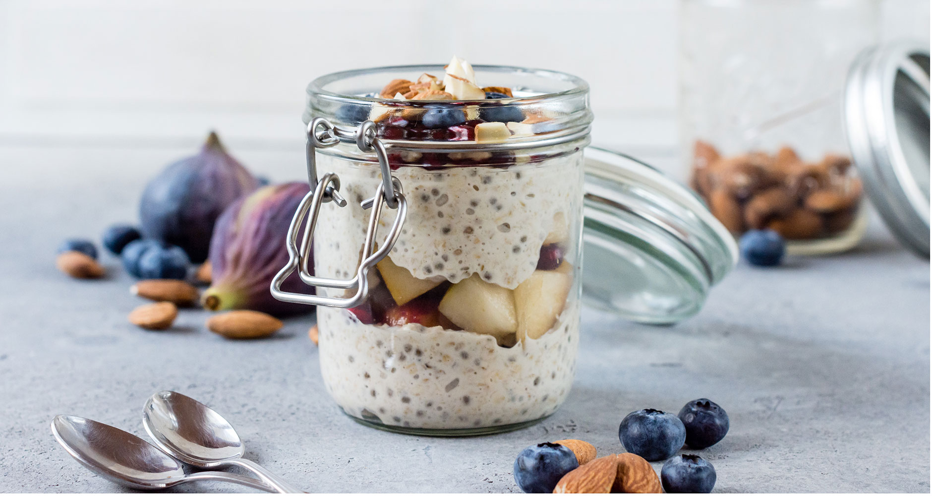 Vegaaninen Overnight Oats